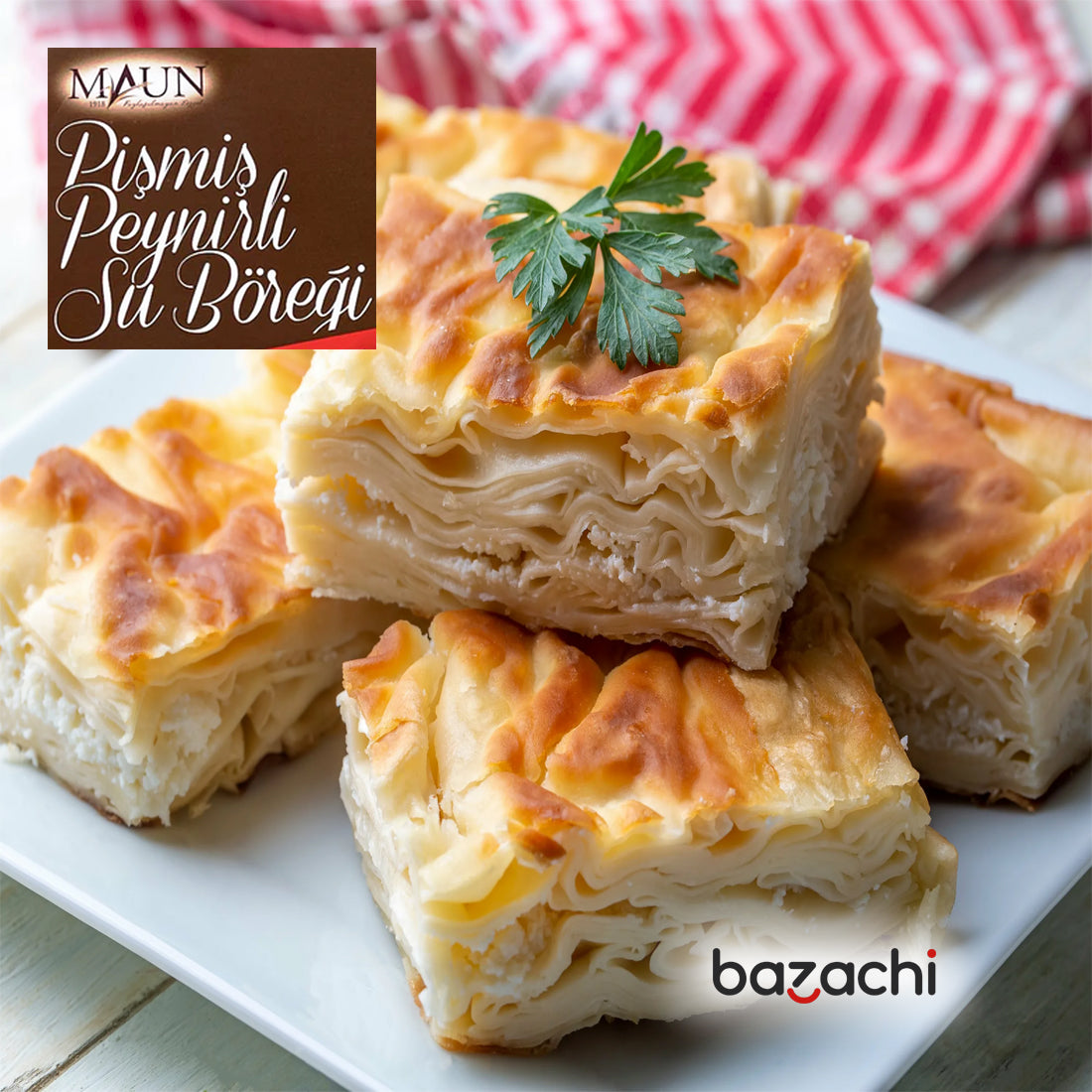 Maun Boiled Pastry with Cheese - Frozen Su Boregi 800g
