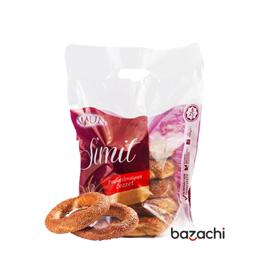 Maun Plain Bagel Sade Simit - 5x110g