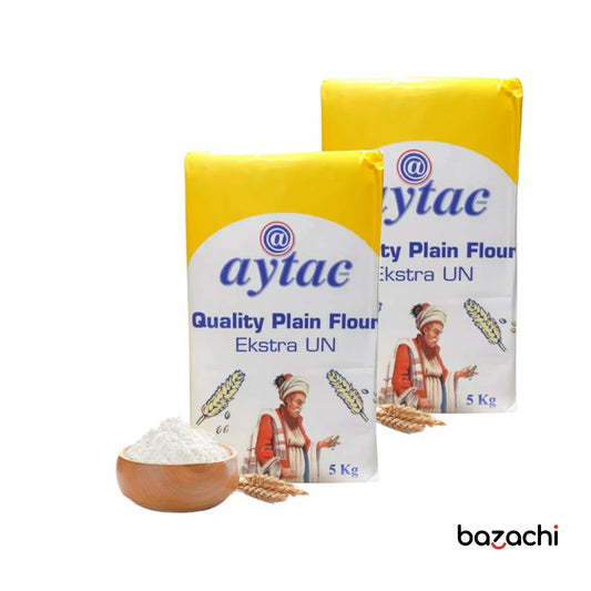 Aytac All Purpose Quality Plain Flour for Cooking & Baking, 5Kg