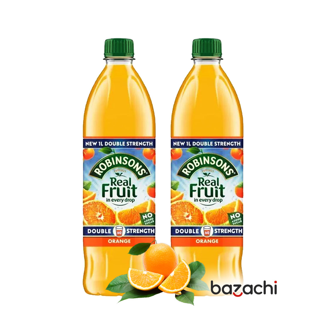 Robinsons Real Fruit Double Strength Orange Squash Juice 1.75L