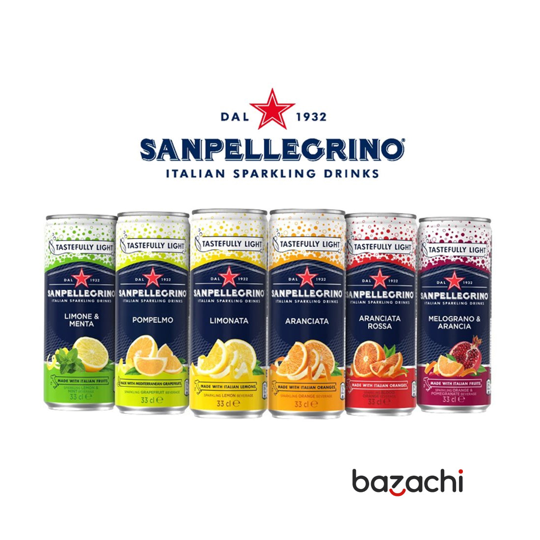 San Pellegrino Orange 330ml - Italian Sparkling Drink