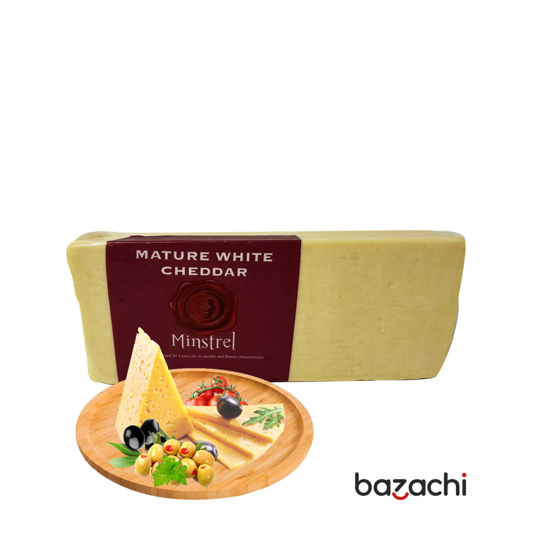 Specially Selected Minstrel Mature White Cheddar 5Kg