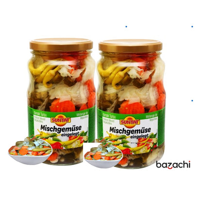 Suntat Pickled Mixed Vegetables , Karisik Tursu 1610g