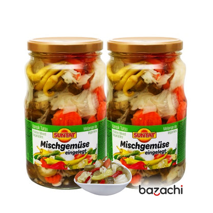 Suntat Pickled Mixed Vegetables , Karisik Tursu 1700ml