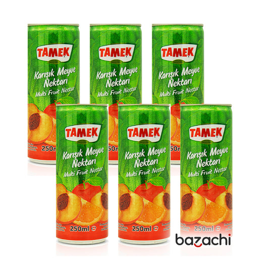 Tamek Mix Can Juice (karisik meyve nektari) 250ml