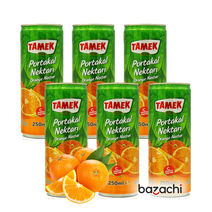 Tamek Orange Can Juice 250ml