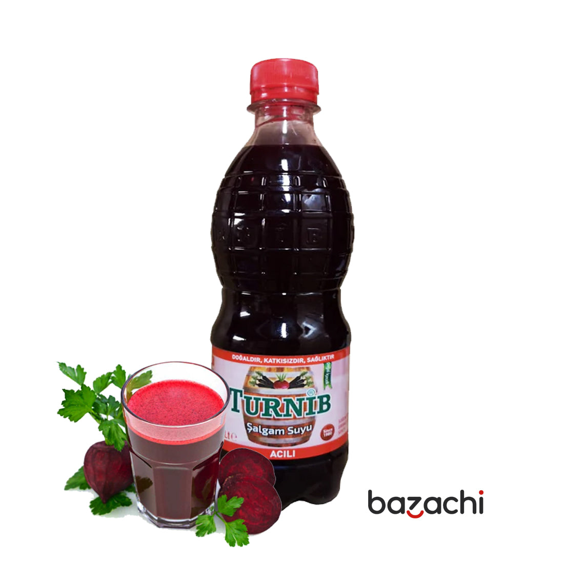 Turnip Juice Hot, Traditional Turkish Drink (salgam suyu) 300ml bazachi