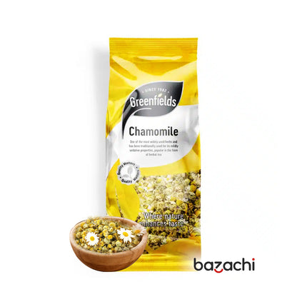 Greenfields Chamomile ( Camomile ) Flowers 40g