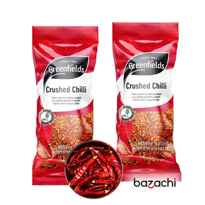 Greenfields Dried Crushed Chillies 75g