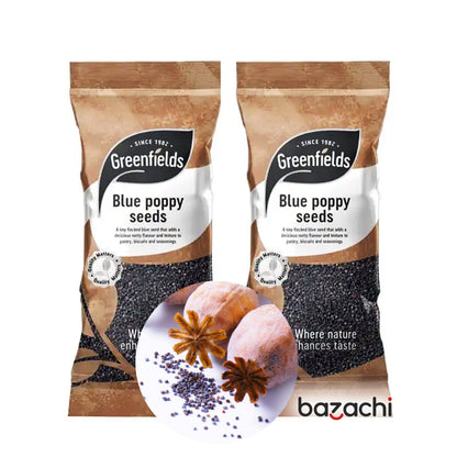 Greenfields Flecked Blue Poppy Seeds 100g