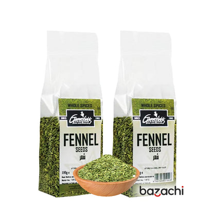 Greenfields Dried Fennel Seeds  75g