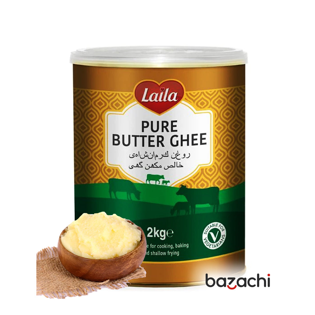 Laila 100% Pure Butter Ghee - 2kg