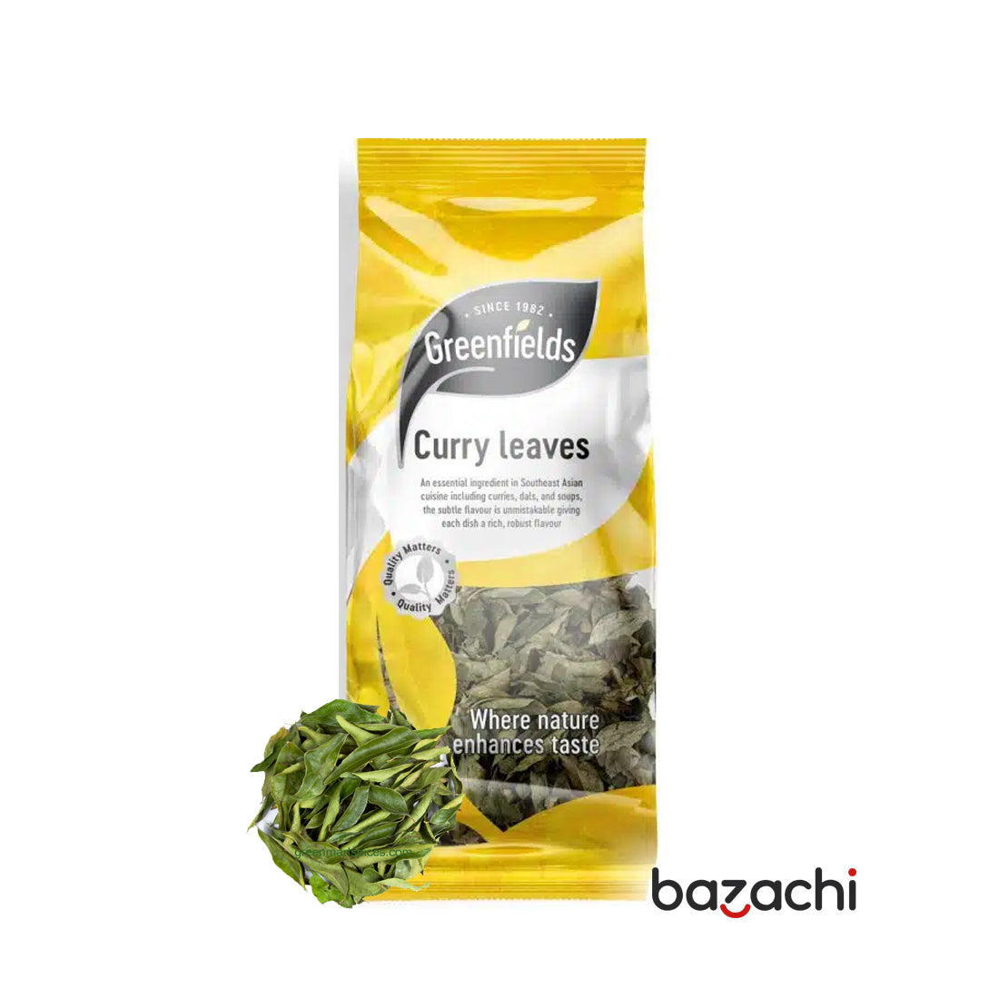 Greenfields Natural Dried Curry Leaves 12g