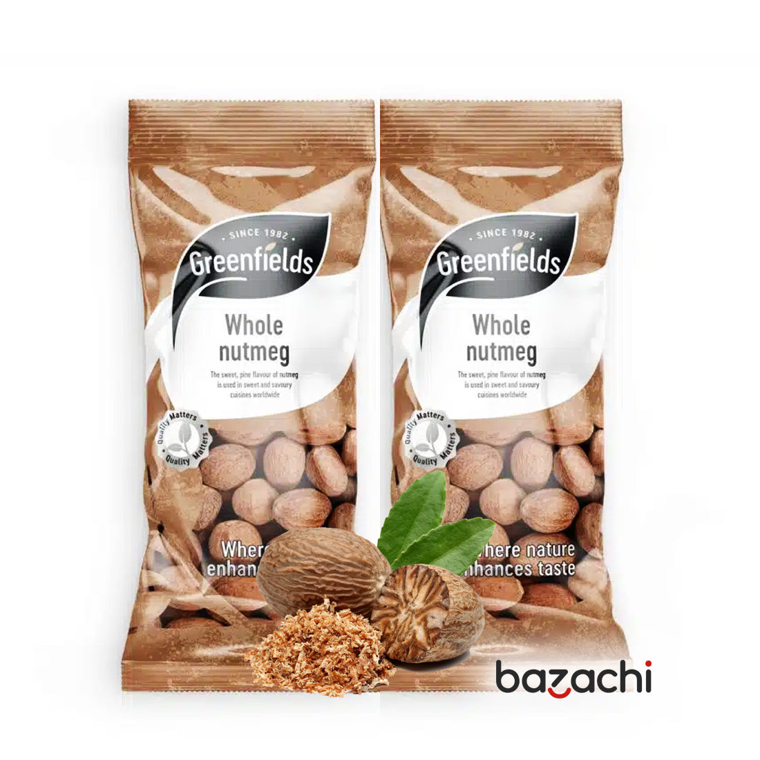 Natural Whole Nutmeg 75g