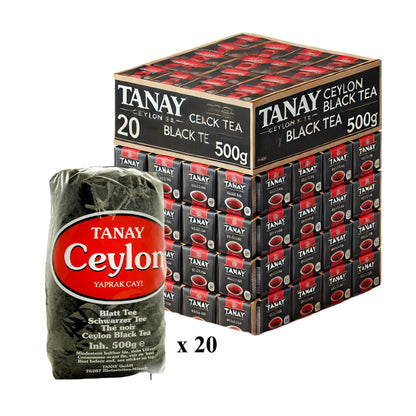 Tanay Ceylon Black Leaf Tea, 500g