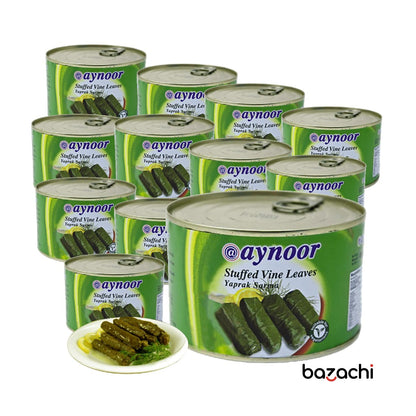 Aynoor Stuffed Vine Leaves in Olive Oil (Yaprak Sarma) 400g