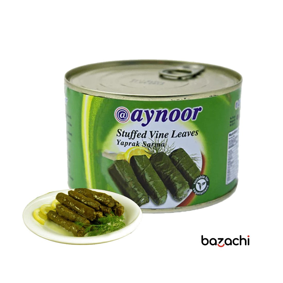 Aynoor Stuffed Vine Leaves in Olive Oil (Yaprak Sarma) 400g