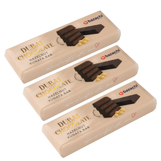 Dubai Chocolate – Hazelnut Kunafa with Milk Chocolate (Handcrafted, 75g)