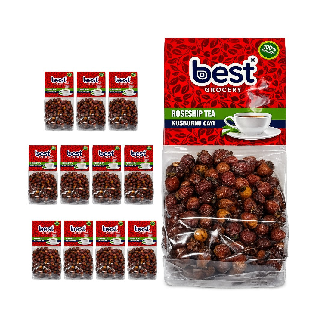 Best Grocery Natural Rosehip Tea Kuşburnu Çayı 125g