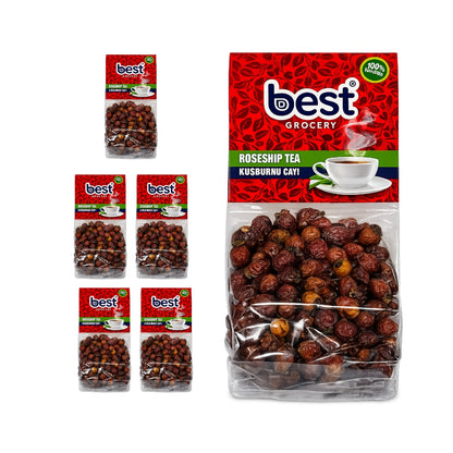 Best Grocery Natural Rosehip Tea Kuşburnu Çayı 125g