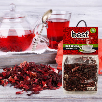 Best Natural Hibiscus Tea (Hibisküs Çayı) 60g
