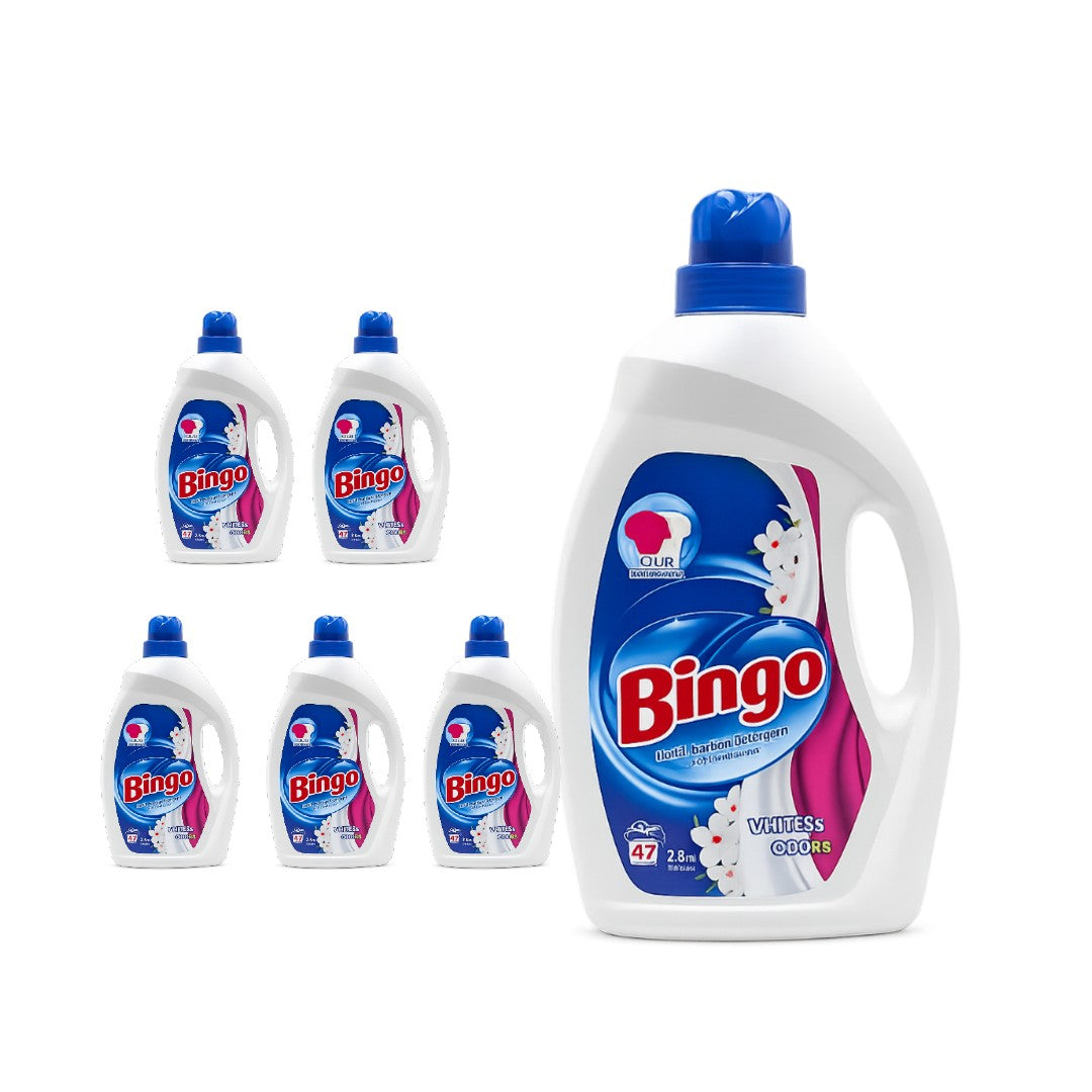 Bingo Liquid Detergent Whites & Colours 2600ml