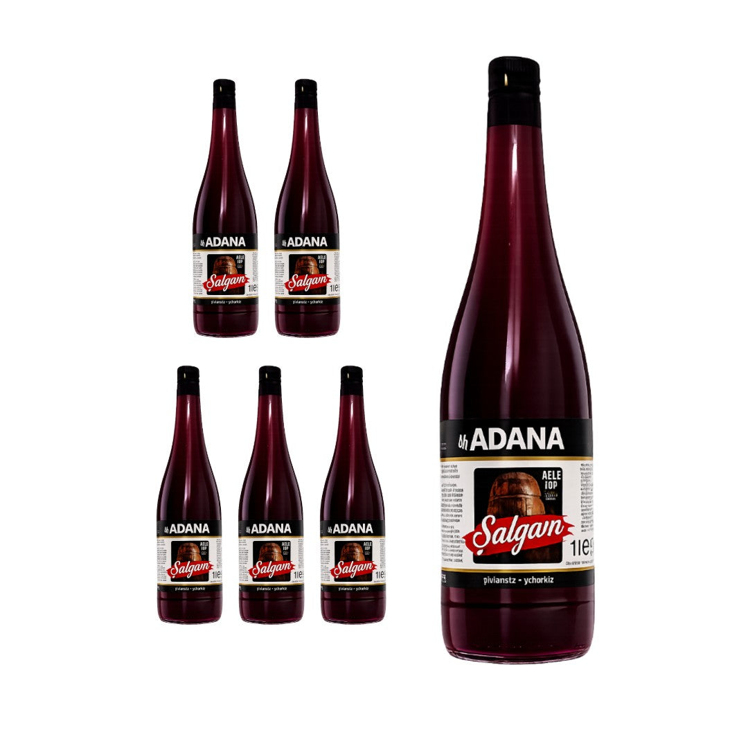 By Adana Turnip Hot Glass Bottle (Acili Salgam ) 1000 ml