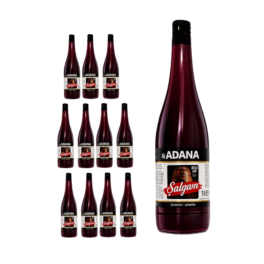 By Adana Turnip Hot Glass Bottle (Acili Salgam ) 1000 ml