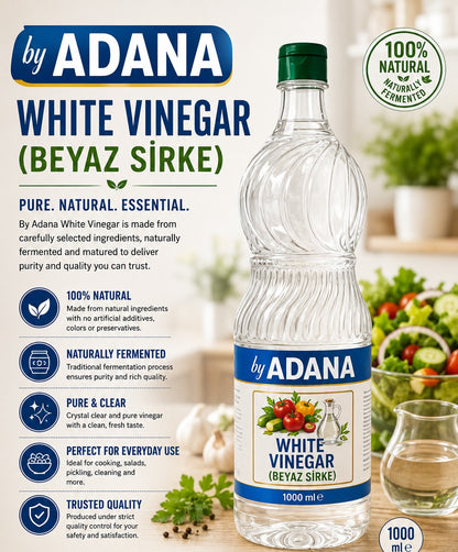 By Adana White Vinegar (Beyaz Sirke) 1000 ml