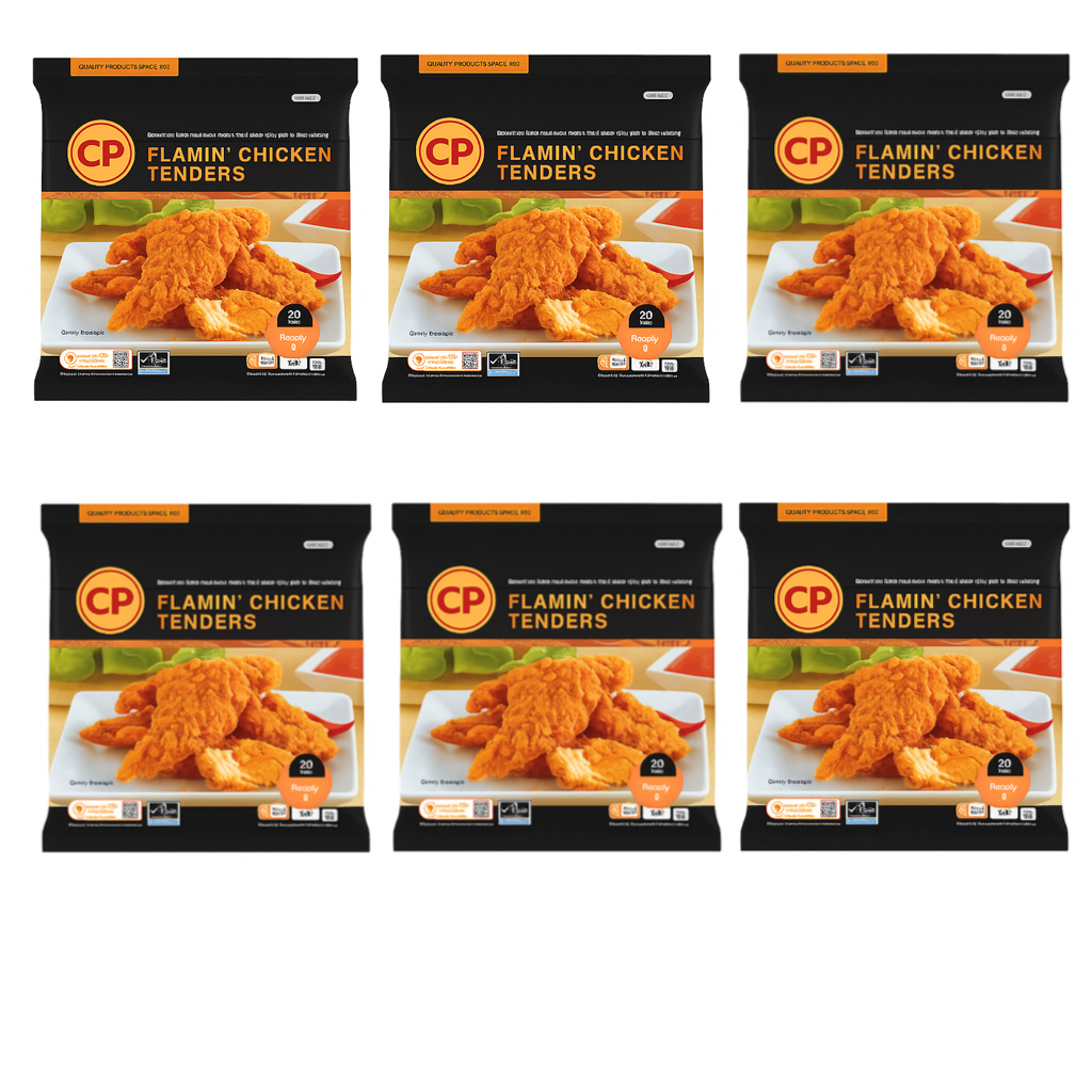 Flamin' Halal Chicken Tenders 1.5kg