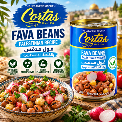 Cortas Foul Medam & Palestinian Receipt 400g