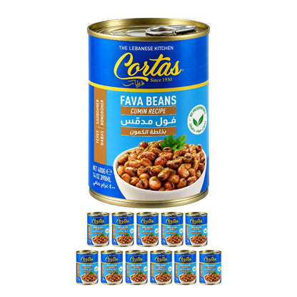 Cortas Foul Medam & With Cumin 400g -Heat & Eat