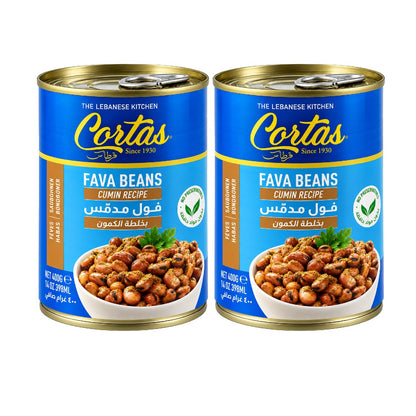 Cortas Foul Medam & With Cumin 400g -Heat & Eat