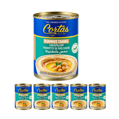 Cortas Hummus Tahina Ready to Eat Chick Pea Dip 400g