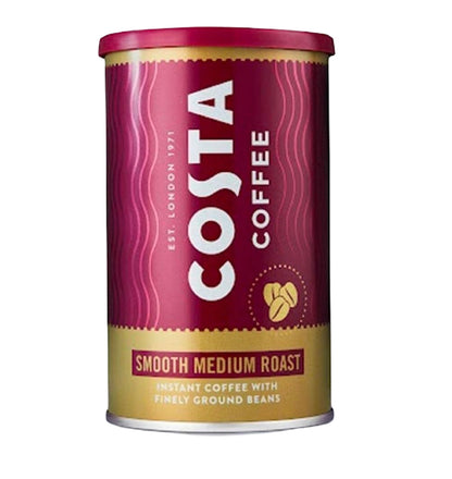 Costa Instant Smooth Medium Roast Coffee, 100g