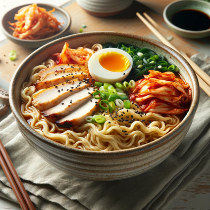 Nongshim Kimchi Ramyun Noodles 120g - Halal & Vegan