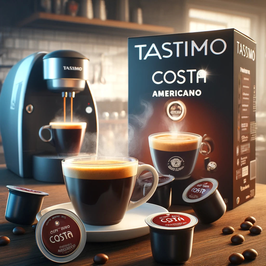 Tassimo Costa Americano Coffee Pods, 16 Capsules