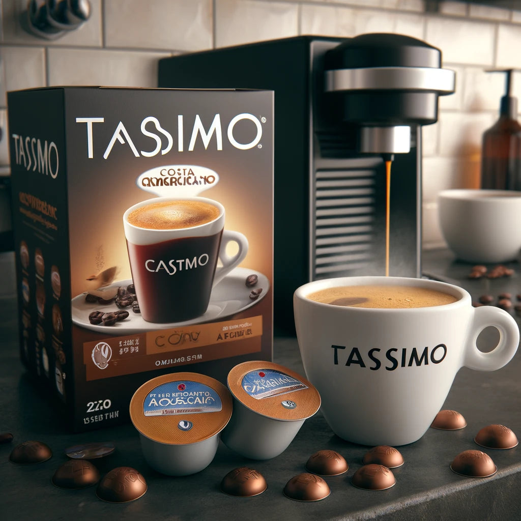 Tassimo Costa Americano Coffee Pods, 16 Capsules