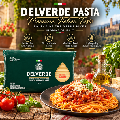 Delverde Spaghetti 3kg – Authentic Italian Taste!