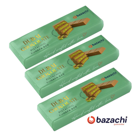 Dubai Chocolate – Pistachio Kunafa with Milk Chocolate (Handcrafted, 75g)