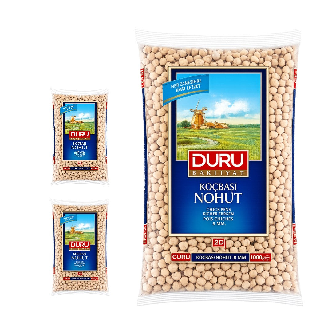 Duru Chickpeas (Kocbasi Nohut ) 8 mm 1 Kg