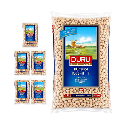 Duru Chickpeas (Kocbasi Nohut ) 8 mm 1 Kg