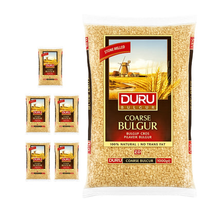 Duru Bulgur Coarse (Pilavlik Bulgur) 1Kg