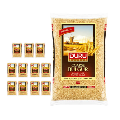 Duru Bulgur Coarse (Pilavlik Bulgur) 1Kg