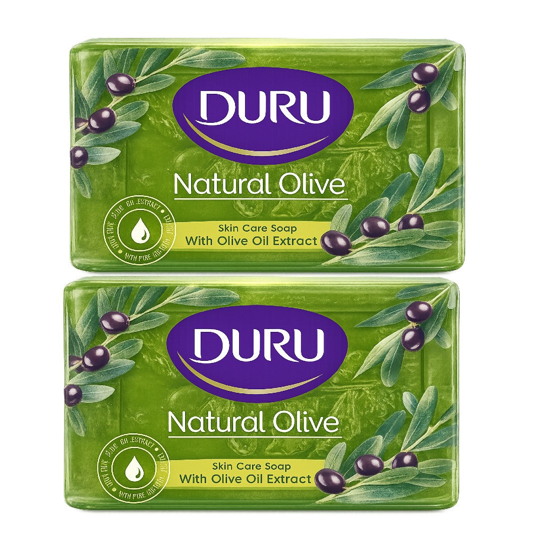 Duru Pure & Natural Olive Oil Body Soap 4X150g