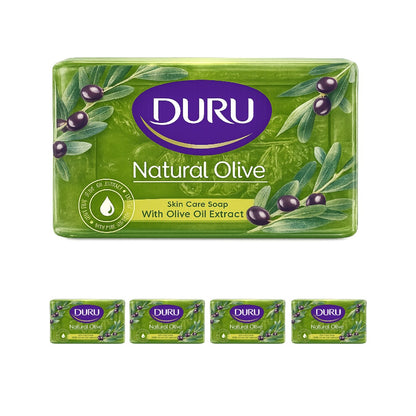 Duru Pure & Natural Olive Oil Body Soap 4X150g