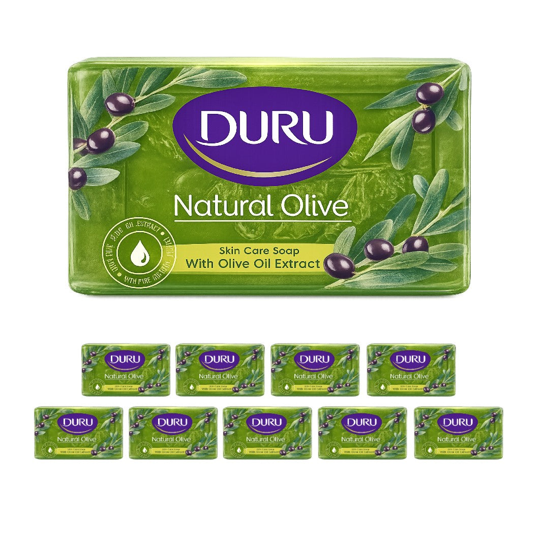Duru Pure & Natural Olive Oil Body Soap 4X150g