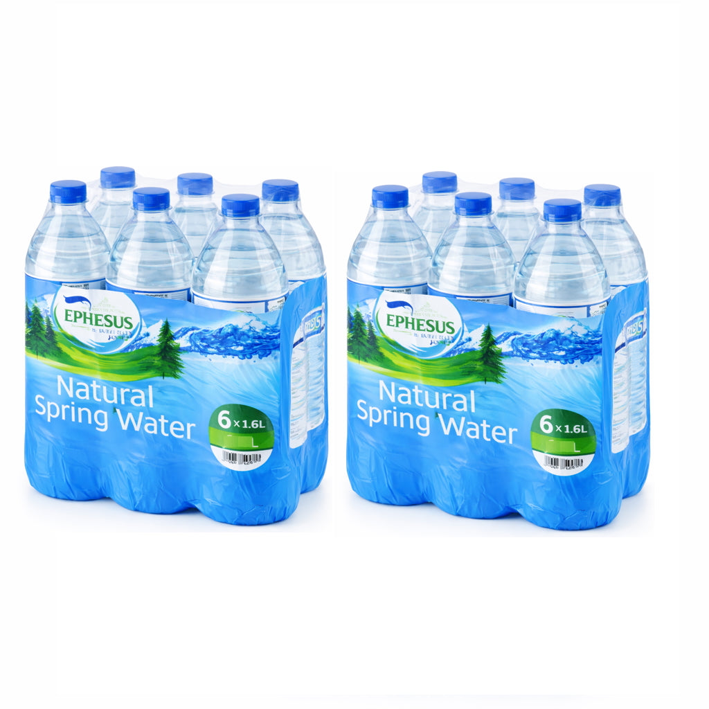 EPHESUS Natural Mineral Water (pH 8.3) – 6 x 1.5L Bottles
