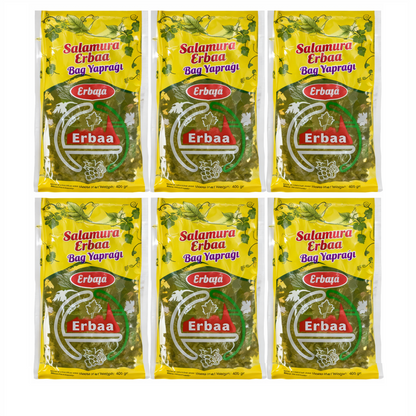 Erbaa Salamura Grape Leaves (Bağ Yaprağı) – 400g