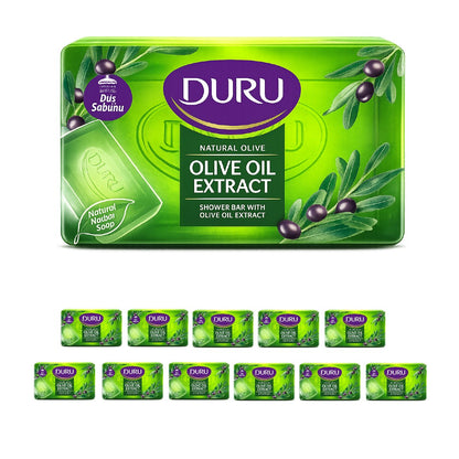 Evyap Duru Shower Bar With Olive Oil Soap (Dus Sabunu) 4X150 GR